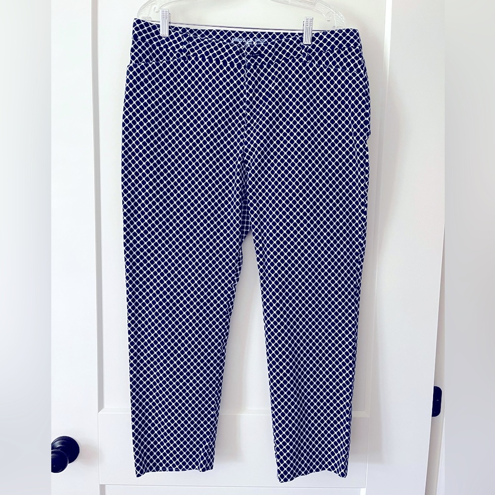Gap - navy and white pants.  Brand new condition.